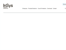 Tablet Screenshot of insys-ch.com